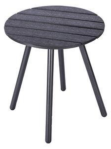 Sivi vrtni stol Debut Lounge, Ø 51 cm