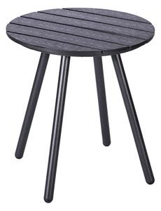 Sivi vrtni stol Debut Lounge, Ø 51 cm