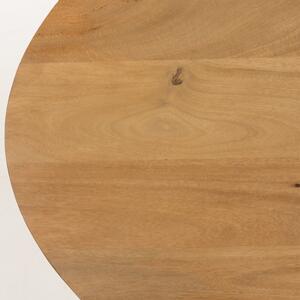 Blagovaonski stol s pločom od drveta manga Kave Home, 200 x 110 cm