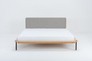Black Friday - Bračni krevet od hrastovog drveta Gazzda Fina Nero, 140 x 200 cm