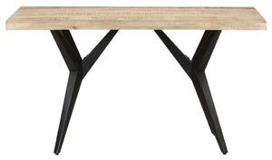 VidaXL Blagovaonski stol 140 x 70 x 76 cm od grubog drva manga