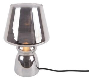 Siva staklena stolna svjetiljka Leitmotiv Classic Staklo, Ø 16 cm