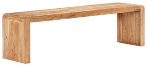 VidaXL Klupa od masivnog bagremovog drva 160 x 38 x 45 cm