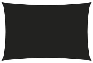 VidaXL Jedro protiv sunca od tkanine Oxford pravokutno 4 x 6 m crno