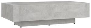VidaXL Stolić za kavu siva boja betona 115 x 60 x 31 cm od iverice