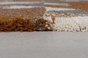 Narančasto-sivi tepih Flair Rugs Nuru, 80 x 150 cm