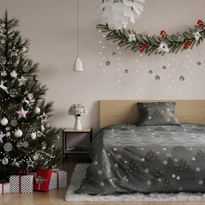 Flanel posteljina s božićnom temom za krevet za jednu osobu AmeliaHome Silentnight, 135 x 200 cm