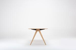 Blagovaonski stol od hrastovog drveta Gazzda Ava, 200 x 90 cm