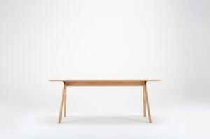 Blagovaonski stol od hrastovog drveta Gazzda Ava, 200 x 90 cm