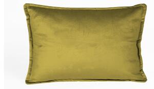 Baršunasti jastuk u zlatnoj boji Velvet Atelier Golden, 50 x 35 cm