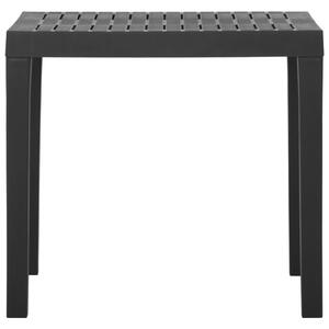 VidaXL Vrtni stol sivi 79 x 65 x 72 cm plastični