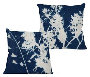 Plavi jastuk s apstraktnim uzorkom Really Nice Things Spot, 45 x 45 cm