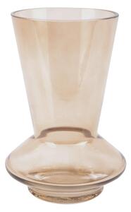 Pijesak smeđa staklena vaza PT LIVING Glow, visina 17,5 cm