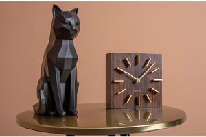 Mat crni kip PT LIVING Origami Cat, visina 29,5 cm