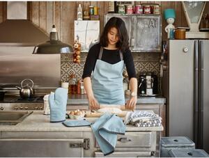 Siva pamučna kuhinjska rukavica Tiseco Home Studio Abe, 20 x 20 cm