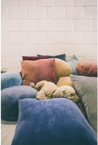 Sivo-bež ukrasni jastuk od mikrovlakana Tiseco Home Studio Marshmallow, ø 40 cm