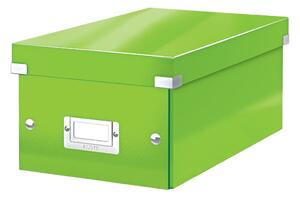 Zelena kutija za pohranu s poklopcem Leitz DVD Disc, duljina 35 cm