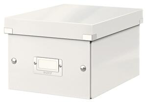Bijela kartonska kutija za pohranu s poklopcem 22x28x16 cm Click&Store – Leitz