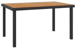 VidaXL Vrtni stol smeđi 140 x 90 x 74 cm aluminij i WPC