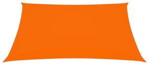 VidaXL Jedro protiv sunca od tkanine pravokutno 3,5 x 4,5 m narančasto