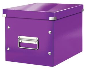 Ljubičasta kutija Leitz Click&Store, duljina 26 cm
