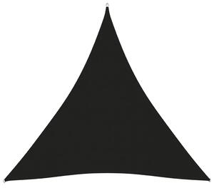 VidaXL Jedro protiv sunca od tkanine trokutasto 4,5 x 4,5 x 4,5 m crno