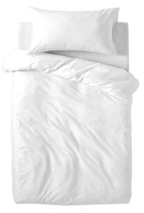 Bijela dječja pamučna posteljina Happy Friday Basic, 115 x 145 cm