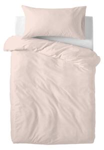 Roza dječja pamučna posteljina Happy Friday Basic, 100 x 120 cm