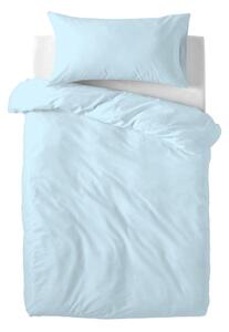 Plava dječja pamučna posteljina Happy Friday Basic, 100 x 120 cm
