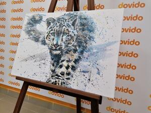 Slika nacrtani leopard
