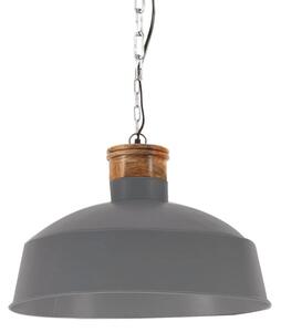 VidaXL Industrijska viseća svjetiljka 58 cm siva E27