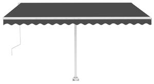 VidaXL Samostojeća automatska tenda 450 x 350 cm antracit