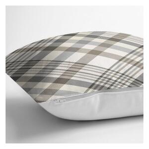 Sivo-bež ukrasna navlaka za jastuk Minimalist Cushion Covers Flannel, 45 x 45 cm