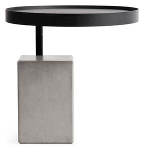 Pomoćni stolić s betonskom podlogom Lyon Béton Twist, ø 45 cm