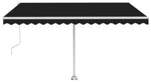 VidaXL Samostojeća automatska tenda 400 x 350 cm antracit
