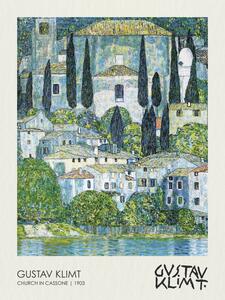 Reprodukcija Church in Cassone (1903), Gustav Klimt