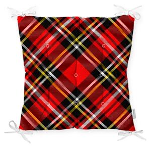 Jastuk za stolicu Minimalist Cushion Covers Flannel Red Brick, 40 x 40 cm