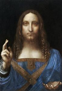 Reprodukcija Salvator Mundi (1500), Leonardo da Vinci