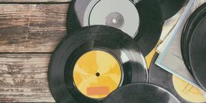 Slika stare gramofonske ploče