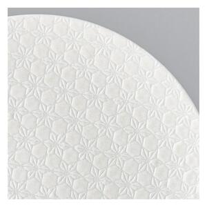 Bijela keramička ploča MIJ zvijezde, Ø 29 cm