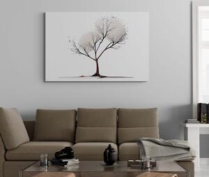 Slika minimalističko stablo bez lišća