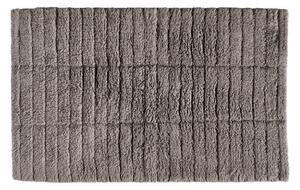 Sivo-smeđa pamučna kupaonica prostirka 80 x 50 cm Tiles - Zone