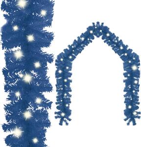 VidaXL Božićna girlanda s LED svjetlima 5 m plava