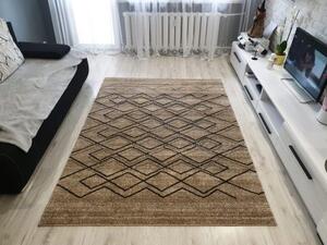ShopJK TEPIH RIO S KRATKIM VLAKNIMA BEŽ A166A-FTA66 Mjere: 160 x 220
