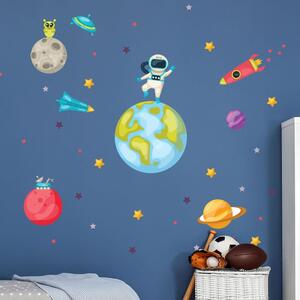 Naljepnice za bebe za astronaut ambijent zid