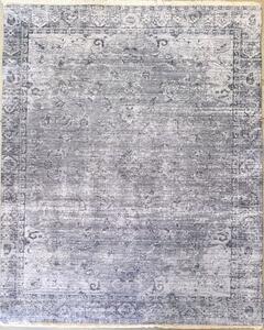 ShopJK RAVNO TKANI TEPIH BANCO 75X150 SIVI P1003