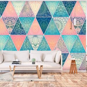 Veliki format Wallpaper Artgeist orijentalni trokuti, 200 x 140 cm
