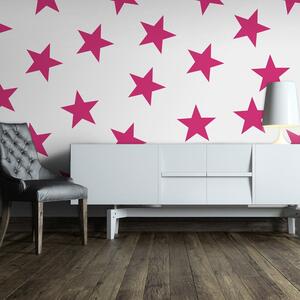 Veliki format Wallpaper Artgeist Pink Star, 200 x 140 cm