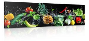 Slika organsko voće i povrće