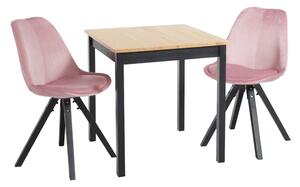 Set od 2 ružičaste stolice Bonami Essentials Dima
